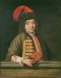 Portrait of Philippe Emmanuel de Coulanges dressed for carnival, 1690