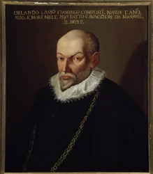 Portrait of Roland de Lassus, Flemish Composer