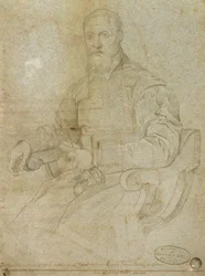 Portrait of Titian (Tiziano Vecellio) (c.1485-1576)