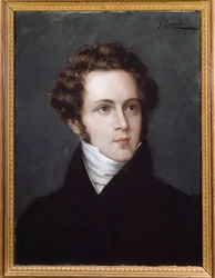 Portrait of Vincenzo Bellini, Italian Composer