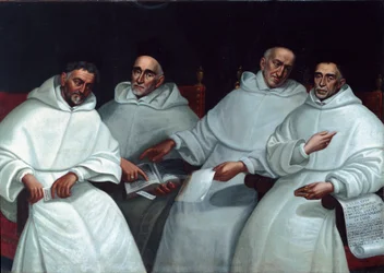 Portrait of Inquisitors Michele Sasso, Tommaso Novaro, Vincenzo Reghezza, Ambrogio Roggeri