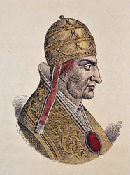 Portrait of Pope Benedict IX (1032-1044)