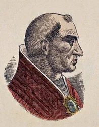 Portrait of Pope Boniface II (530-532)