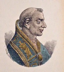 Portrait of Pope Donus (676-678)