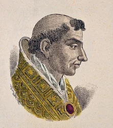 Portrait of Pope Etienne VII (927-931)