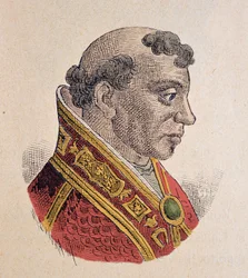 Portrait of Pope Formosus (891-896)