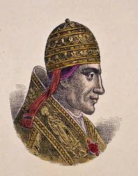 Portrait of Pope Nicholas II (1058-1061)
