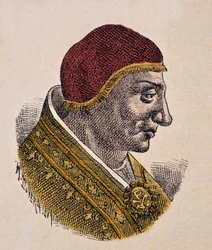 Portrait of Pope Serge II