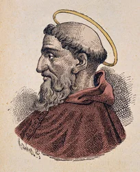 Portrait of Pope Telesphore (125-136/138)