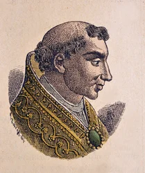 Portrait of Pope Theodore II (897)