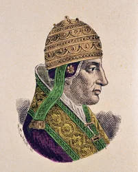 Portrait of Pope Saint Celestin V (1294)