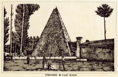 Rome: Pyramid of Cestius