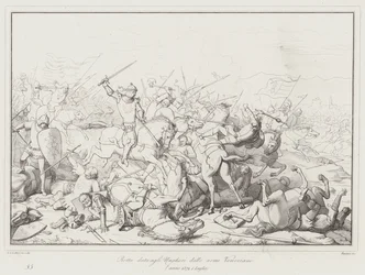 Defeat of the Hungarians by the Venetian Army