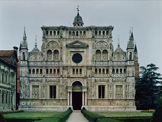 Screen facade of the Carthusian Monastery, begun in 1473