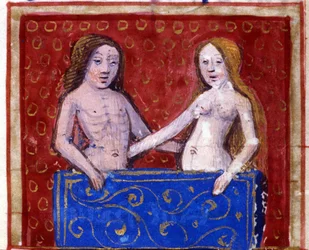 Sign of Gemini. Italian Horoscope, mid-15th century