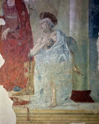 St Jerome as a penitent (detail)