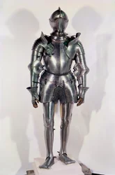 Suit of armour thought to have belonged to Chevalier Bayard (1475-1524), c.1510