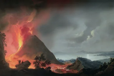 The Eruption of Vesuvius in 1810