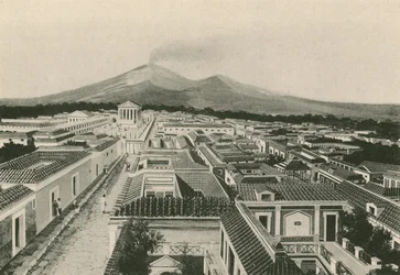 The Panorama of Pompeii as it was