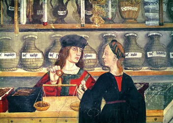 The Pharmacy (detail)