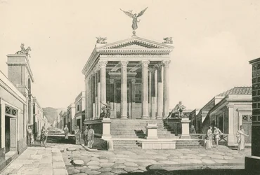 The Temple of Fortune as it was