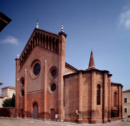 View of the facade