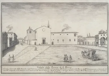 View of the Church of San Marco, Florence