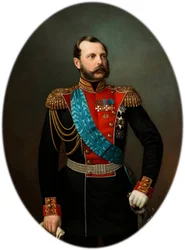 Portrait of Emperor Alexander II 1818-1881