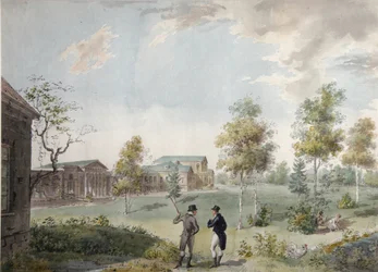 Main House of the Urban Estate of Count Alexei Kirillovich Razumovsky in Moscow, Early 1800s