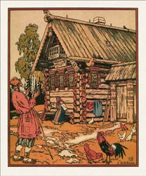 Illustration to The Tale of the Fisherman and the Fish