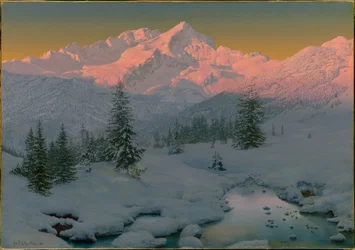 At the Foot of the Garmisch Mountains, Bavaria