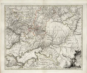 General Map of Azov Governorate, 1782