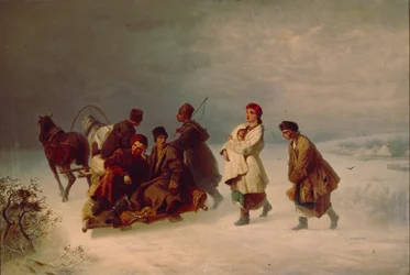 The Recruits Farewell, 1860