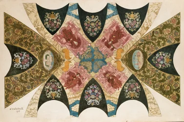 An Original Design for a Ceiling Mural for the State Bank in Nizhny-Novgorod