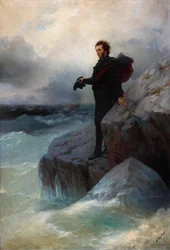 Farewell, free element, o Sea! Alexander Pushkin on the Black Sea, 1877