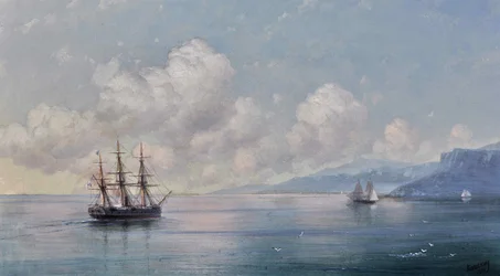 Ship off the Crimean Coast, 1881