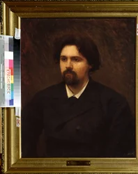 Portrait of the Artist Vasily Surikov