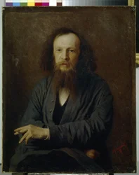 Portrait of Dmitri Mendeleev