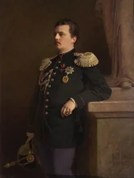 Portrait of Grand Duke Vladimir Alexandrovich of Russia 1847-1909, 1880s