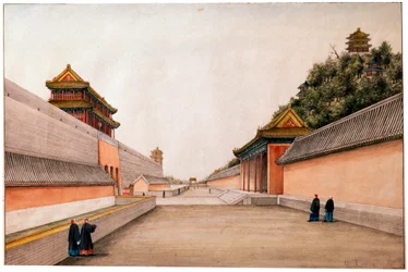 Chinese Sketches, the Winter Palace in Beijing, c1804-c1806