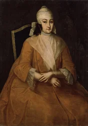 Portrait of Anna Leopoldovna, Regent of Russia 1718-1746, Between 1740 and 1746