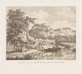 Group by the Shore of Brouwerskolk Lake in Overveen