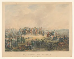 Surrender of Hasselt on August 8, 1831