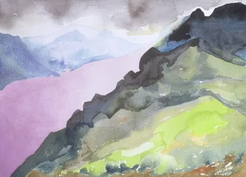 Loch Ness from Glendoe Lodge, 1995