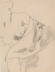 Nude Woman with Drapery