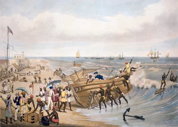 Madras, Embarking