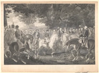 Frederick the Great Riding Home After a Review at Potsdam