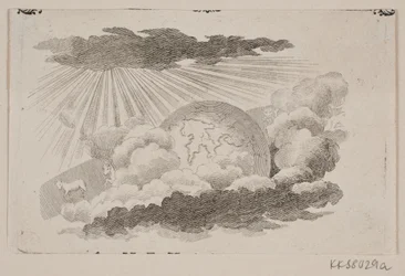 The Globe Rolling Among Clouds