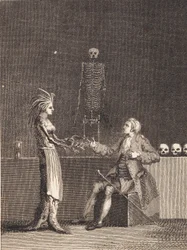 Niels Klim in the Anatomy Chamber