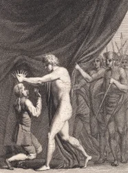 Niels Klim Crowned Emperor over the Qvamites